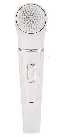 5 in 1 Multi-Functional Portable Face and body Skin Care Electric Massager Scrubber with Facial Latex Brush