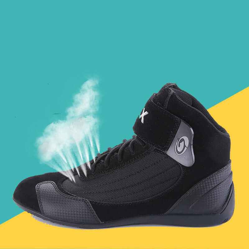 Men And Women Racing Shoes - Breathable Leather Style