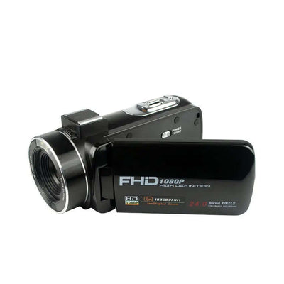 HD Digital Camera featuring 1080p resolution and 24.0 mega pixels for high-definition photography.
