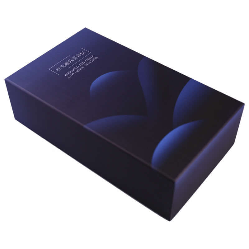 Red Light Heating Home Facial Massage Rejuvenation Introduction Instrument packaging box design.