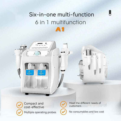 Oxygen Injection Moisturizing Blackhead Exfoliating Face Wash Beauty Six-in-one Skin Management Instrument