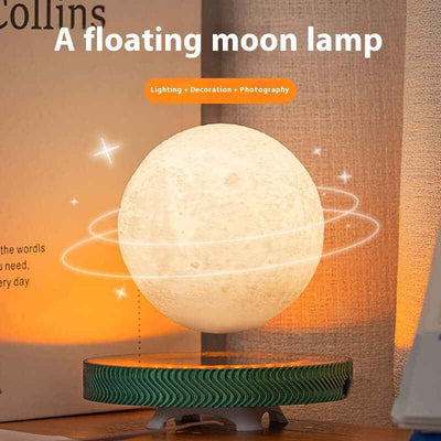 Magnetic Suspension Moon Small Night Lamp Decorative Creative Ornaments