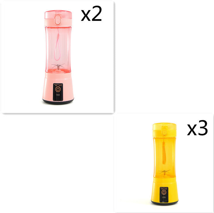 Portable Electric Fruit Juicer Wireless USB Rechargeable Mini Mixer Multifunction Summer Smoothie Blender Machine Kitchen Supplies - Nexa Home