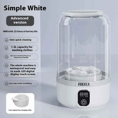 Wireless Mini Washing Machine Portable Automatic