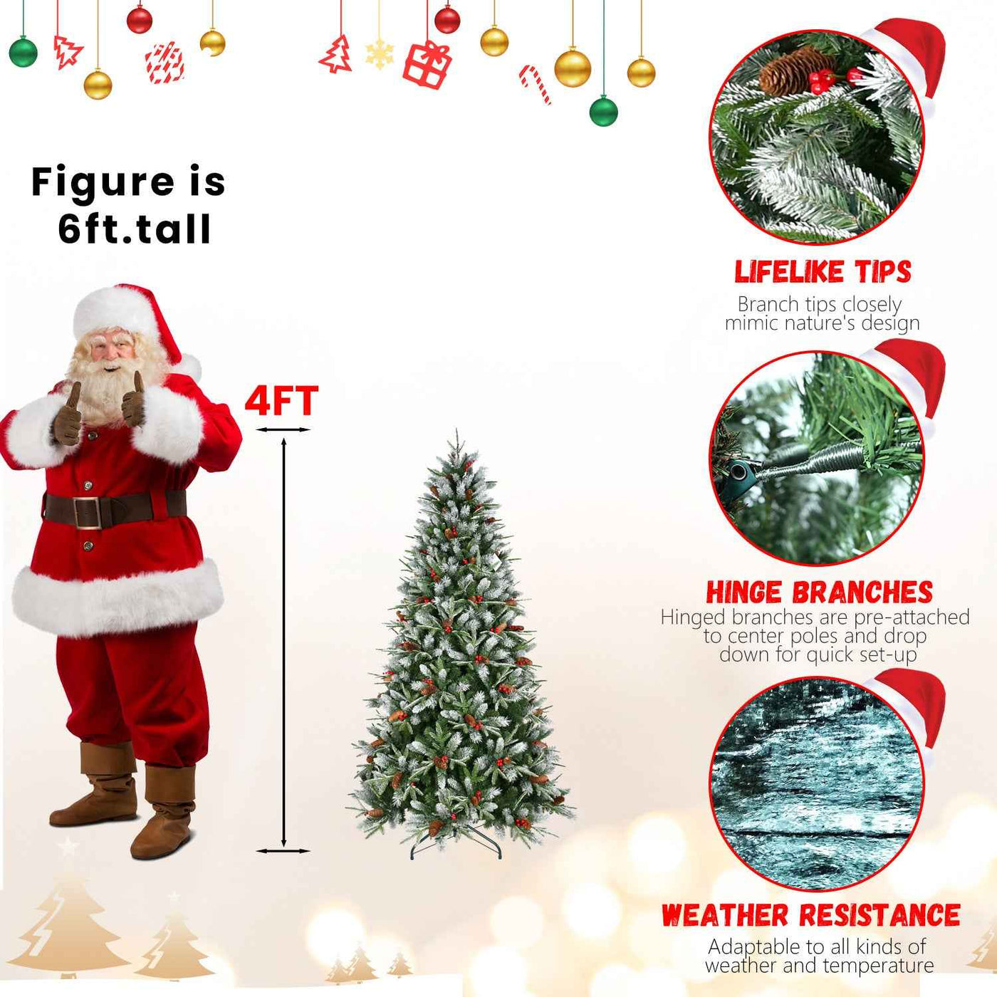 PVC Christmas Tree, Christmas Decorations