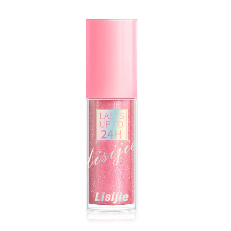 Full English Lipstick Lipstick Cosmetics in a pink tube with a shiny finish.