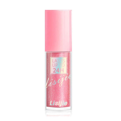 Full English Lipstick Lipstick Cosmetics in a pink tube with a shiny finish.