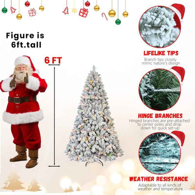 PVC Christmas Tree, Christmas Decorations, With Colored Lights