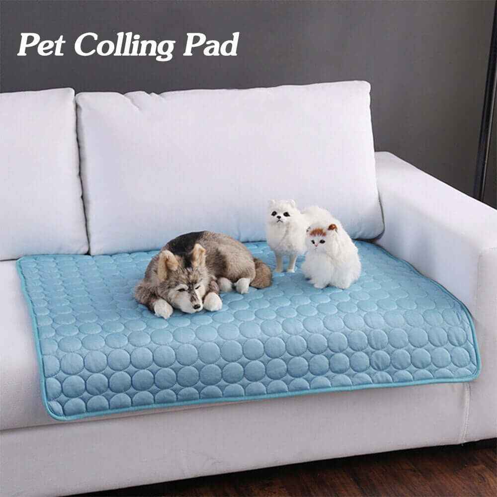 Pet Cooling Pad for Summer - Ice Silk Comfort for Pets