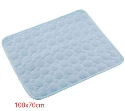 Pet Cooling Pad for Summer - Ice Silk Comfort for Pets