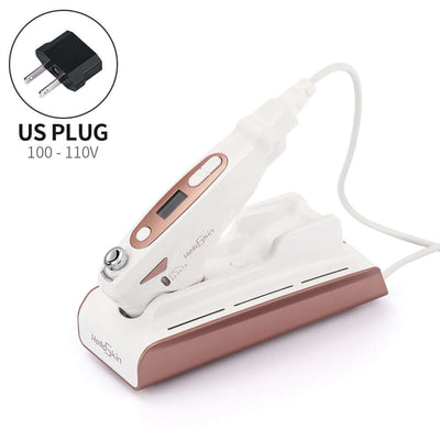 Home V Face Lifting Ultrasonic Knife Lifting Anti-aging Beauty Instrument with US plug for effective skincare.
