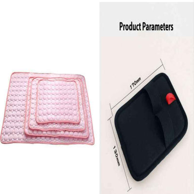 Pet Cooling Pad for Summer - Ice Silk Comfort for Pets