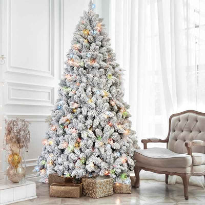 PVC Christmas Tree, Christmas Decorations, With Colored Lights