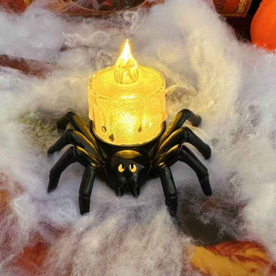 Halloween Decoration Spider Night Lights Party Supplies Decoration Props Bar, Haunted House, Horror Party Accessories