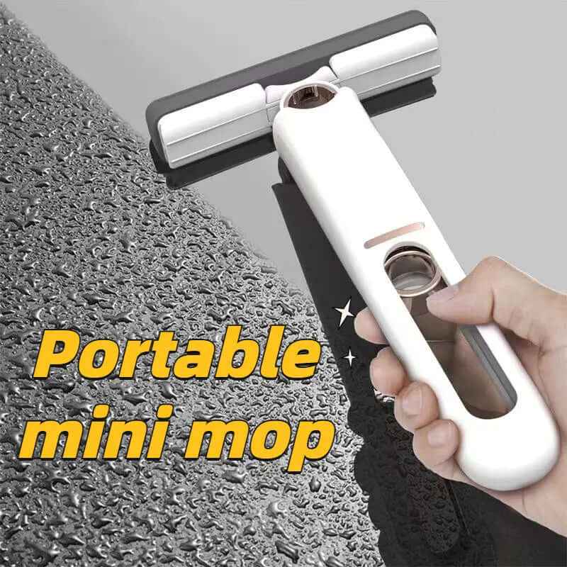 New Portable Self-NSqueeze Mini Mop, Lazy Hand Wash