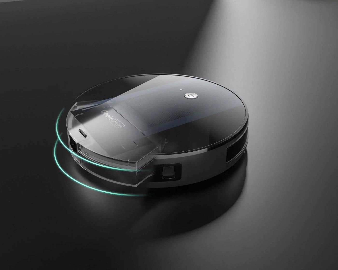 Geek Smart Robot Vacuum Cleaner G6 Plus, Ultra-Thin, 1800Pa Strong Suction, Automatic Self-Charging, Wi-Fi Connectivity, App Control.