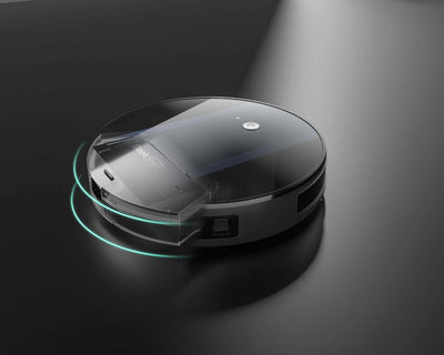 Geek Smart Robot Vacuum Cleaner G6 Plus, Ultra-Thin, 1800Pa Strong Suction, Automatic Self-Charging, Wi-Fi Connectivity, App Control.