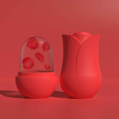 Cooling Roller Apply Face Plastic Ice Cube Tray