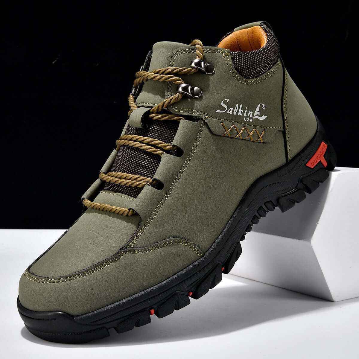 Mid-calf Vintage Men's Outdoor Casual Shoes