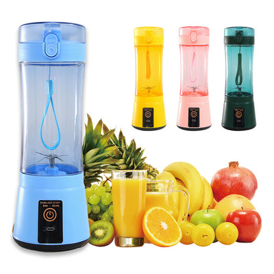 Portable Electric Fruit Juicer Wireless USB Rechargeable Mini Mixer Multifunction Summer Smoothie Blender Machine Kitchen Supplies - Nexa Home