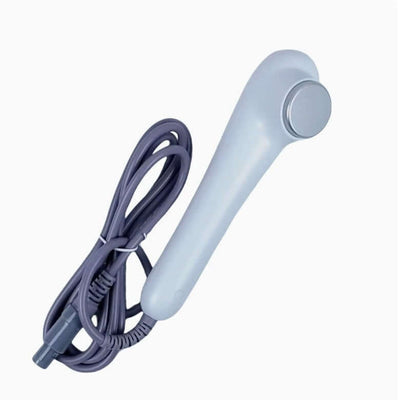 Ultrasonic Health Care Physiotherapy Whole Body Massage Instrument handpiece with power cord.