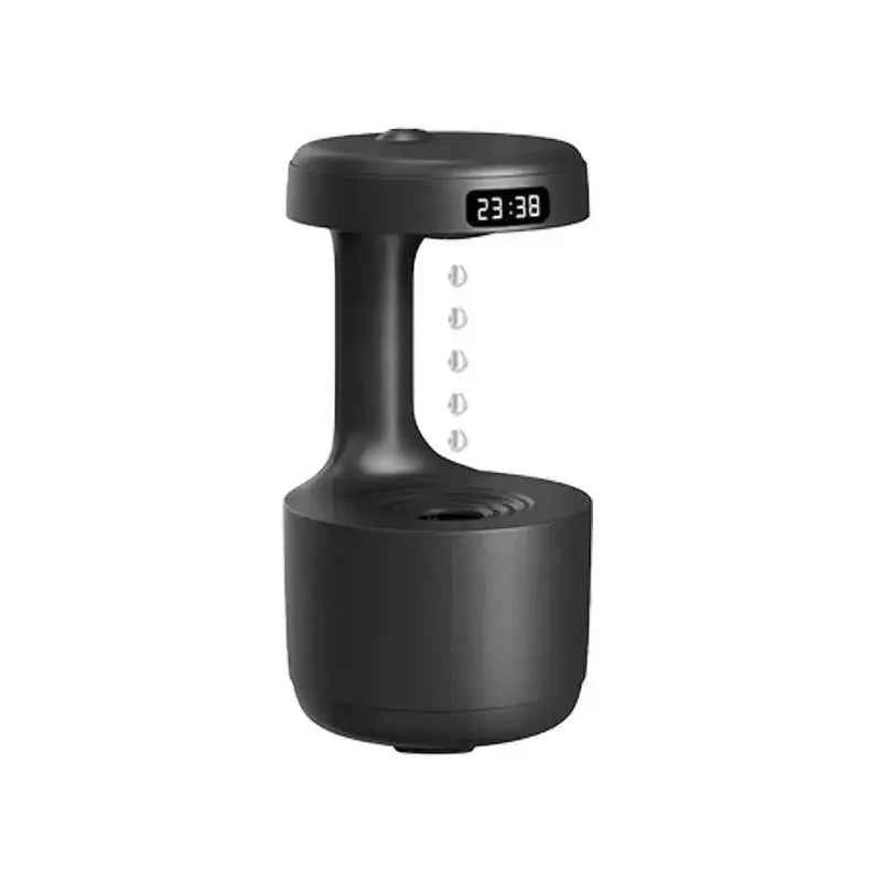 Air Humidifier Diffuser - Anti-Gravity Funny Water Droplets Ultrasonic Cool Mist Maker Fogger with LED Display for Home Office