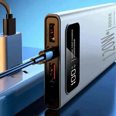 Xiaomi 120W 200000mAh Power Bank Super Fast Charging Battery High Capacity Digital Display PowerBank For iPhone Huawei 2025