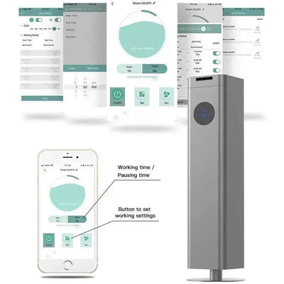 Smart WIFI Bluetooth Aroma Diffuser Machine 1500ML Essential Oils Fragrance Diffuser Home Air Freshener Electric Oasis Hotels