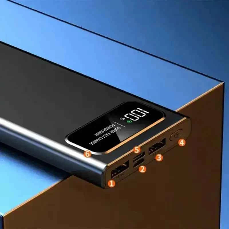 Xiaomi 120W 200000mAh Power Bank Super Fast Charging Battery High Capacity Digital Display PowerBank For iPhone Huawei 2025