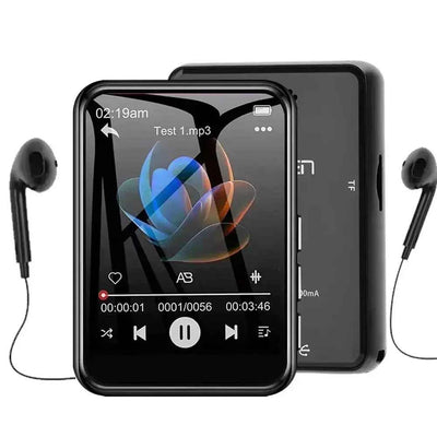 128G MP3 Player Bluetooth 5.4 HiFi MP3 Music Player Built-in Speaker 2.4inch Touch Screen MP4 Player with E-book/Video Recording