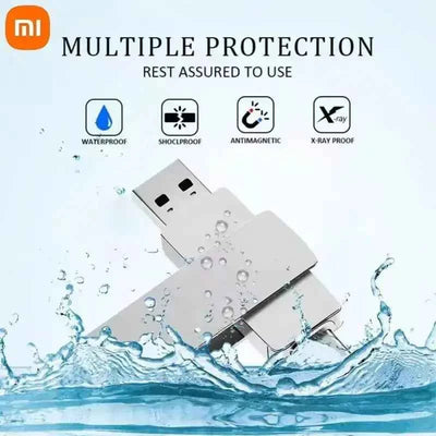 Xiaomi 16TB Flash Drive USB 3.2 High Speed Waterproof USB Transfer Type-c 2-In-1 8TB 16TB OTG Pendrive Flash Disk For Computer