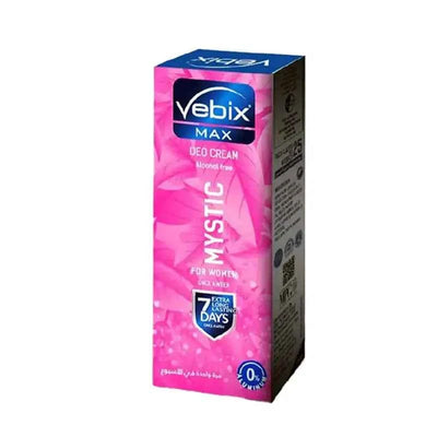 Vebix Max Blue Active Classic Mystic Extra Long Lasting, Prevents Sweat Odor Formation, Moisturize Skin 25ML Bottle