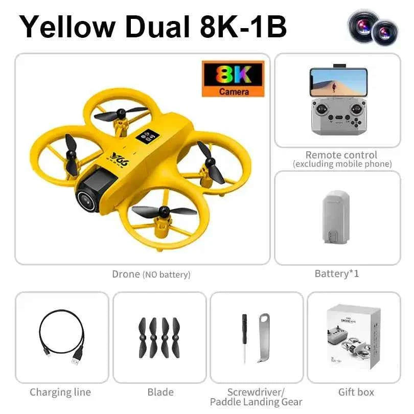 Xiaomi V66 Mini RC Aerial Drone 8K Professinal Wide Angle HD Camera Foldable Obstacle Avoidance Helicopter High Drone Toy New