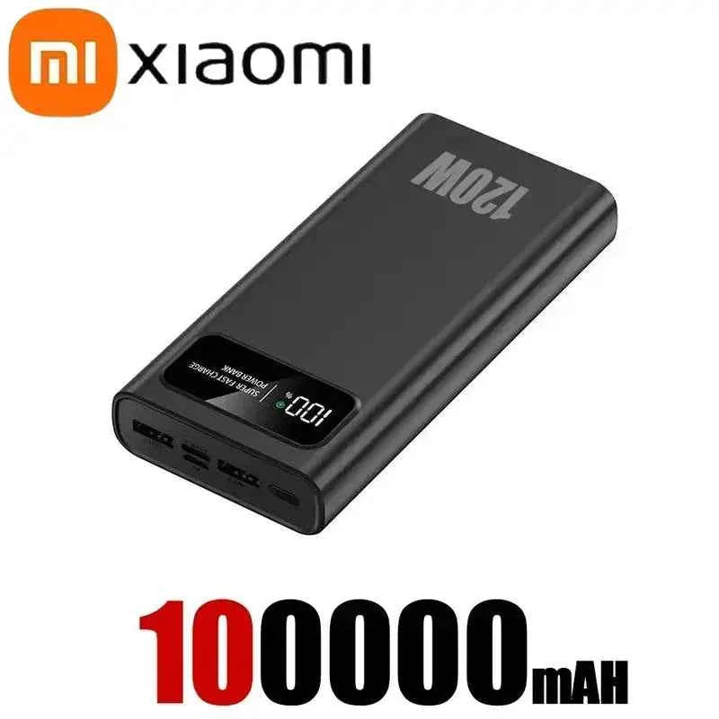 Xiaomi 120W 200000mAh Power Bank Super Fast Charging Battery High Capacity Digital Display PowerBank For iPhone Huawei 2025