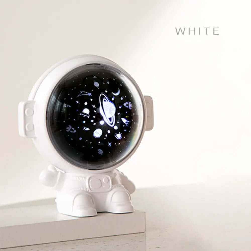 Galaxy Star Projector Starry Sky Night Light Astronaut Lamp Room Decr Gift Child Kids Baby Christmas Spaceman Projection
