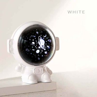 Galaxy Star Projector Starry Sky Night Light Astronaut Lamp Room Decr Gift Child Kids Baby Christmas Spaceman Projection