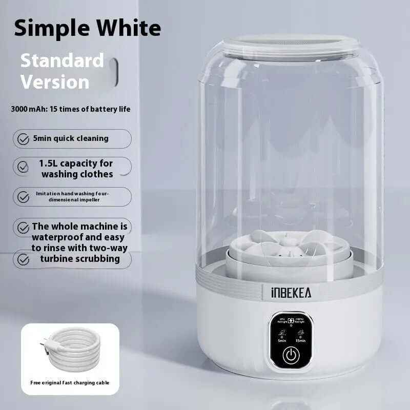 Wireless Mini Washing Machine Portable Automatic