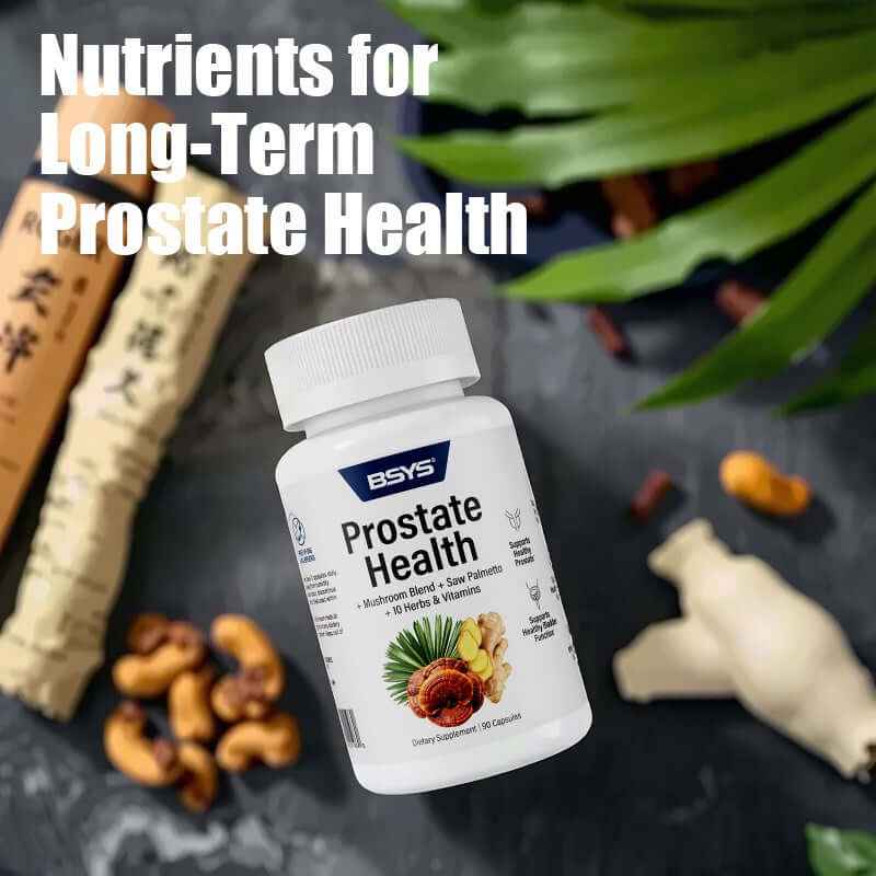 BSYS Prostate Health Capsules Urinary, Health Aid  Men's Prostate Care Formula